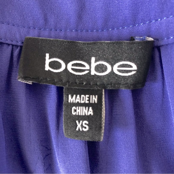 bebe💜Silk Dress - Perfect for Date Night! - Picture 5 of 6